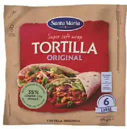 Jumbo Santa Maria tortilla original aanbieding