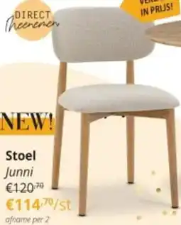 YGO Stoel Junni aanbieding