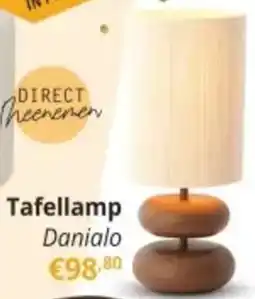 YGO Tafellamp Danialo aanbieding