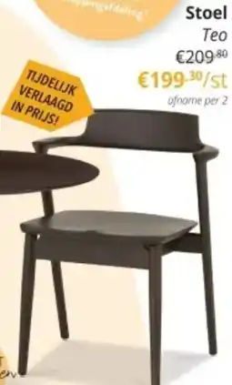YGO Stoel Teo aanbieding