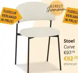 YGO Stoel Curve aanbieding