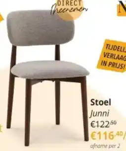 YGO Stoel Junni aanbieding