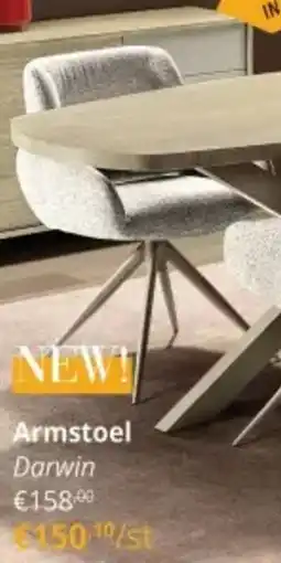 YGO Armstoel Darwin aanbieding