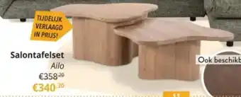 YGO Salontafelset Ailo aanbieding