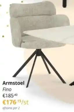 YGO Armstoel Fino aanbieding