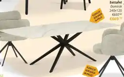 YGO Eettafel Dominik aanbieding