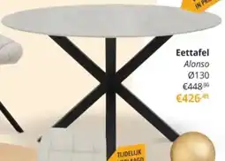 YGO Eettafel Alonso aanbieding