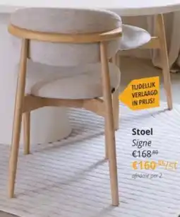 YGO Stoel Signe aanbieding