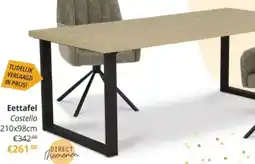 YGO Eettafel Castello aanbieding