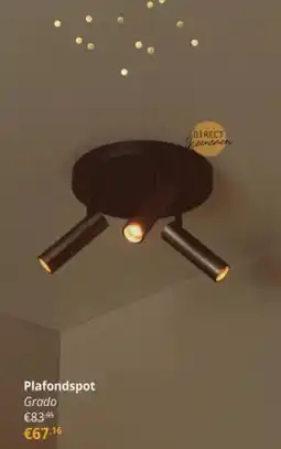 YGO Plafondspot Grado aanbieding