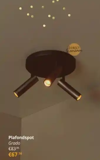 YGO Plafondspot Grado aanbieding