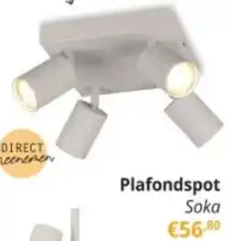 YGO Plafondspot Soka aanbieding