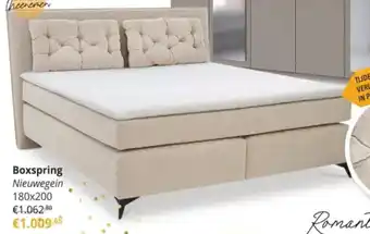 YGO Boxspring Nieuwegein aanbieding
