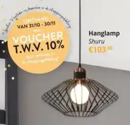 YGO Hanglamp Shuru aanbieding