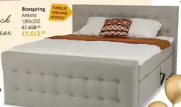 YGO Boxspring Ankara aanbieding