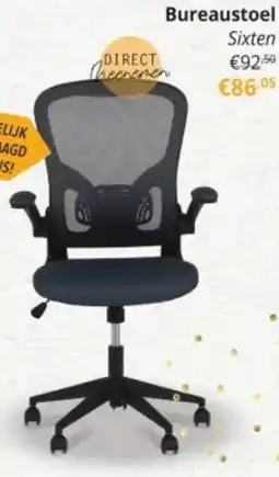 YGO Bureaustoel Sixten aanbieding