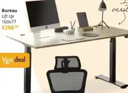 YGO Bureau Lift Up aanbieding
