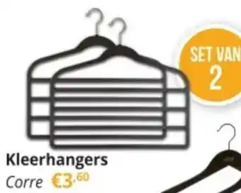 YGO Kleerhangers Corre aanbieding
