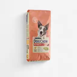 Decathlon Hondenbrokken Dog Chow Adult Active kip 14 kg aanbieding