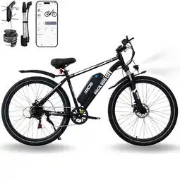 Decathlon Elektrische fiets 29 met accu 15.6Ah, bereik tot 90km – RCB RK15PRO aanbieding