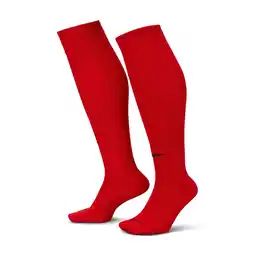 Decathlon Nike Classic II Voetbalsokken - Rood en Wit Maat S aanbieding