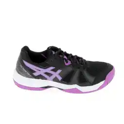 Decathlon Women's Black And Purple Asics Gel Padel Pro 5 1042a200 002 Shoes aanbieding