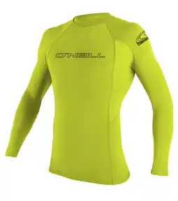 Decathlon O'Neill Basic Skins Rash Guard heren zwembroek met lange mouwen aanbieding