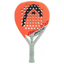 Decathlon Padel Rackets HEAD Delta Elite Volwassenen oranje/grijs aanbieding