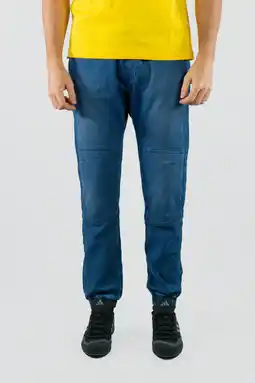 Decathlon Klimbroek Montan Jeans Rinse Man aanbieding
