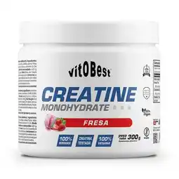 Decathlon Creatine Monohydraat - 300g Aardbei VitoBest aanbieding