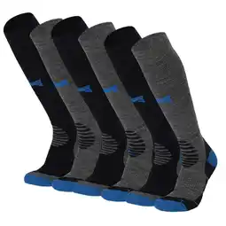 Decathlon Xtreme Outdoor Sokken Compressie 6-pack Multi Grey aanbieding