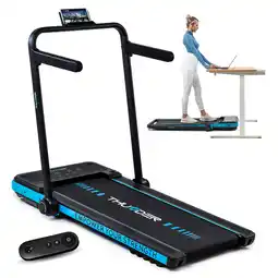 Decathlon Loopband Thunder IMPACT BLUE PRO FitShow opklapbaar Bluetooth aanbieding