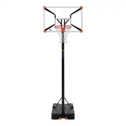 Decathlon Elite Basketbalpaal, 230-305 cm, oranje/Wit, + 6 jaar aanbieding