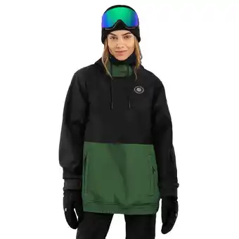 Decathlon Dames Wintersport snowboardjas W1-W Evergreen Zwart aanbieding