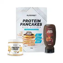 Decathlon BROFAST PACK - PANCAKES - PROTEIN CREAM Koekjes + ZERO SYRUP Chocolade aanbieding