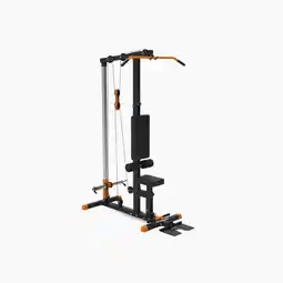Decathlon Suprfit Flex Home Lat Pulldown Machine vrijstaand – Plate Load aanbieding