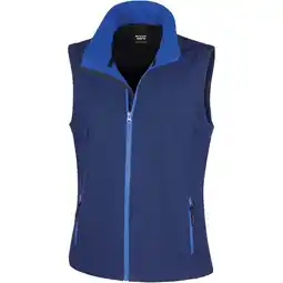Decathlon Dames zonder mouwen winterjack Result Softshell aanbieding