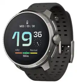 Decathlon Suunto Race Titanium GPS Horloge Titanium Charcoal aanbieding