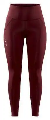 Decathlon Craft ADV Essence 7/8 High Waist Tight Dames Rood aanbieding