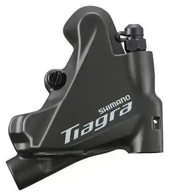 Decathlon Shimano Tiagra BR-4770-R Flat Mount Rear Hydraulic Disc Brake Caliper Black aanbieding