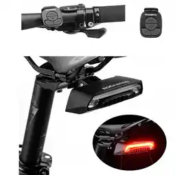 Decathlon Rockbros LKWD-R1 Geavanceerde Fietslamp met Laser en Afstandsbediening aanbieding