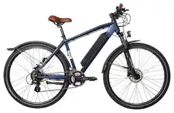 Decathlon Bicyklet Joseph Elektrische Hybride Fiets Shimano Altus 7S 417 Wh 700 mm Blauw aanbieding
