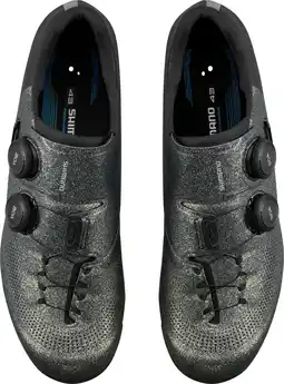 Decathlon Racefiets - SH-RC703 WIDE fietsschoenen, grijze spetters aanbieding