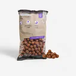 Decathlon Boilies voor karpervissen NaturalSeed 20 mm 2 kg knoflook/lever aanbieding