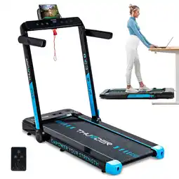 Decathlon Loopband Thunder RACE BLACK PRO FitShow opklapbaar aanbieding