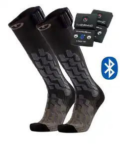 Decathlon Set van 1 paar verwarmde sokken met batterijen - Heat Fusion Lady + S-Pack 700B aanbieding