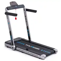 Decathlon Loopband Thunder RACE-SILVER FitShow opklapbaar aanbieding