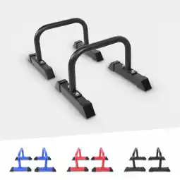 Decathlon Push Up Bars - Parallettes - Zwart - 2 stuks aanbieding