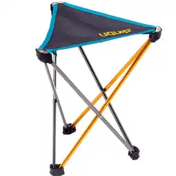 Decathlon Lichtgewicht kruk Trinity L Mini driepootkruk Campingkruk 120 kg aanbieding