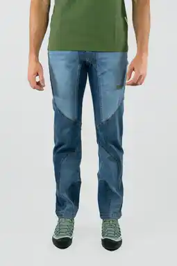 Decathlon Klimmen - Trekking Broek Garbi Jeans Man aanbieding